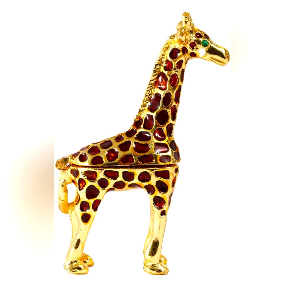 Giraffe Tchotchke Trinket by Box NiB